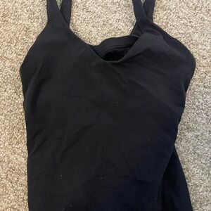 lululemon athletica Black align tank waist length